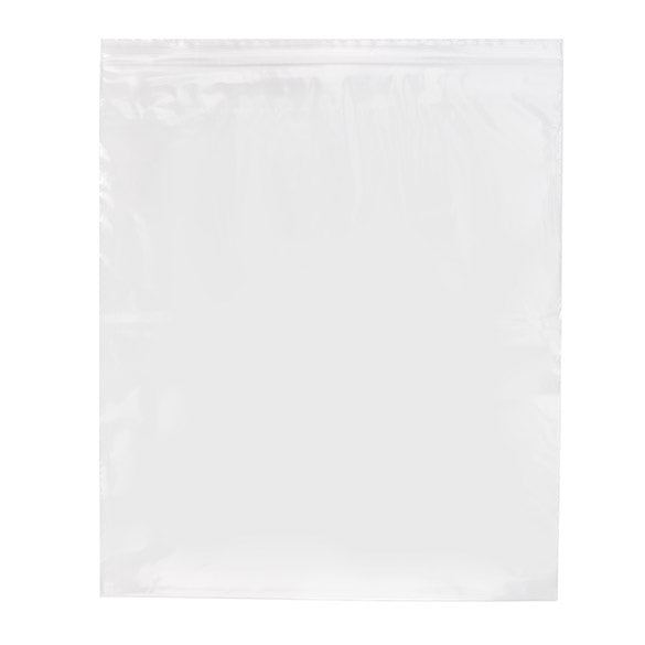 Sac zip transparents en polyéthylène basse densité 33x38,1cm (100 Pièces) [2PE1315]