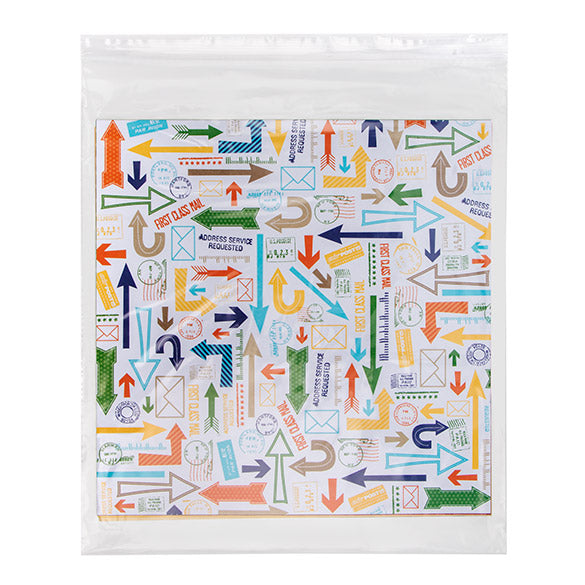 Sac zip transparents en polyéthylène basse densité 33x38,1cm (100 Pièces) [2PE1315]