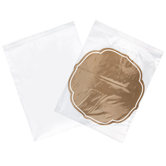 Sac zip transparents en polyéthylène basse densité 40,6x61cm (25 Pièces) [2PE1624]