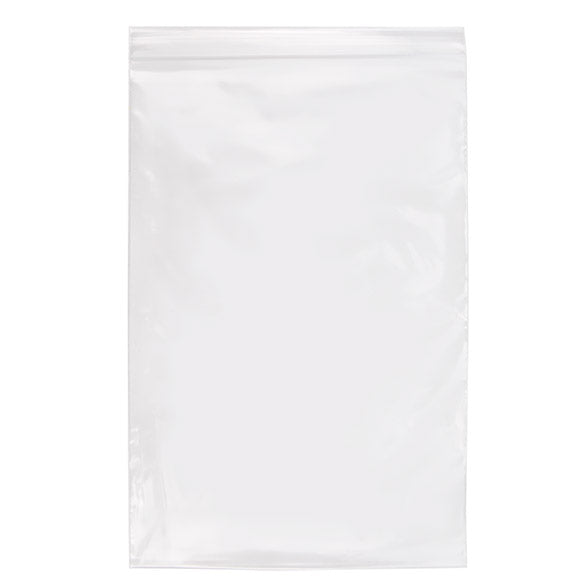 Sachet zip transparent en PE-BD 20,3x30,5cm (100 pièces) [2PE812]