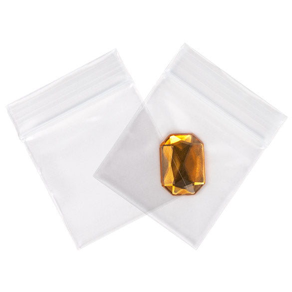 Sachet zip transparent en PE-BD 5,1x5,1cm (100 pièces) [4PE22]