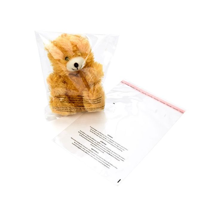 sac en polypropylene avec avertissements de suffocation 20.3x25.4cm (100 Pieces) [PFW1810]