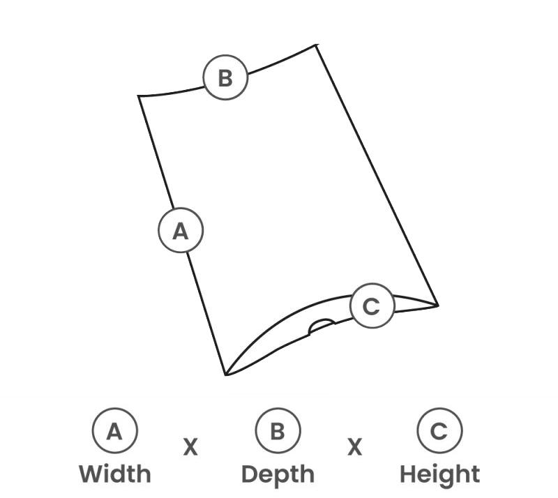 Boite Berlingot 30 x 20 x 5 cm Marron (100 pcs) [FP-GGD009]
