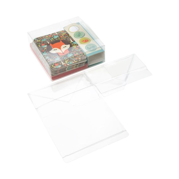 Boite pop up agréée contact alimentaire 14.3 x 14.3 x 5.1cm (25 Pièces) [PLB198]
