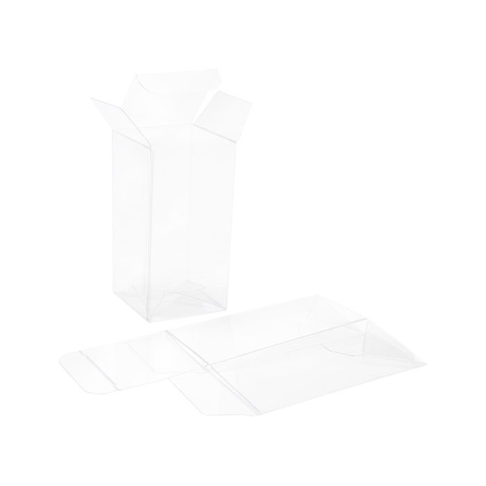 Boîtes transparentes Pop & Lock, 5.2 x 5.2 x 10.5 cm (25 Pieces) [PLB335]