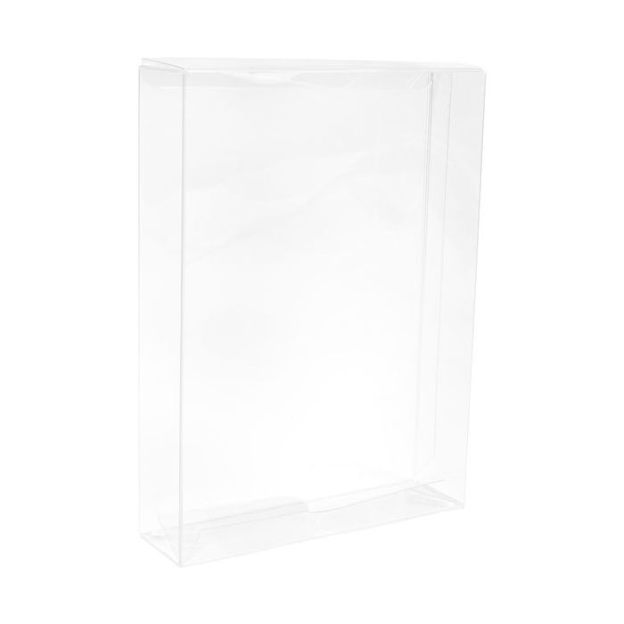 Boîtier cadeau à transparence cristalline avec fond pop up  13.7 x 3.8 x 18.7cm  (25 Pièces)  [PLB72]