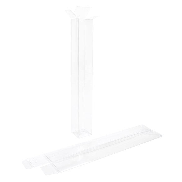 Boîtes transparentes Pop & Lock 4.1 x 4.1 x 31.1 cm (25 Pieces) [PLB332]