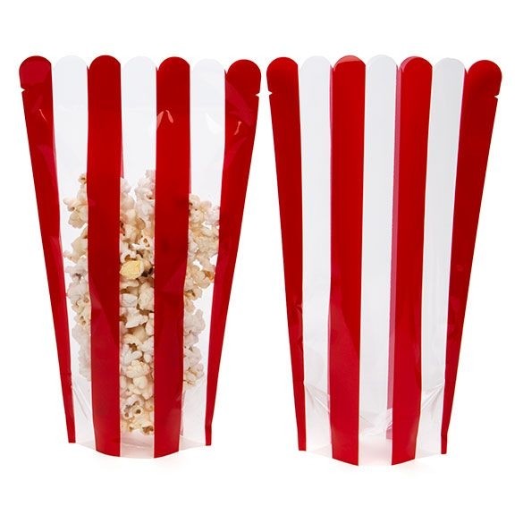 Doypack en forme de pop-corn 15,2x8,9x22,9cm (100 pièces) [SP4P]