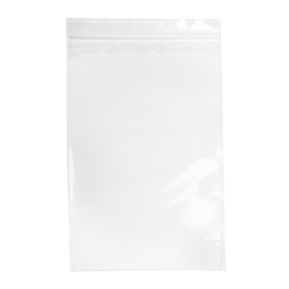 Sachet zip à transparence cristalline 15,2x22,9cm (100 pièces) [ZC69]