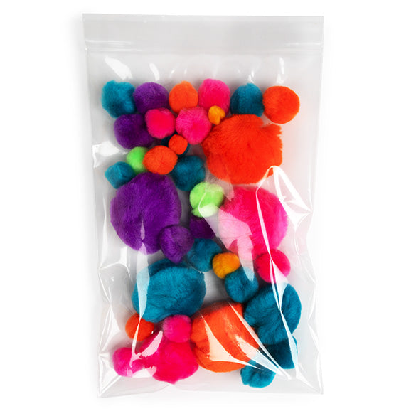 Sachet zip à transparence cristalline 15,2x22,9cm (100 pièces) [ZC69]