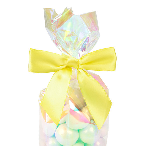 Noeuds pré-noués 8,9 cm Jaune (25 pièces) [BOWYW]