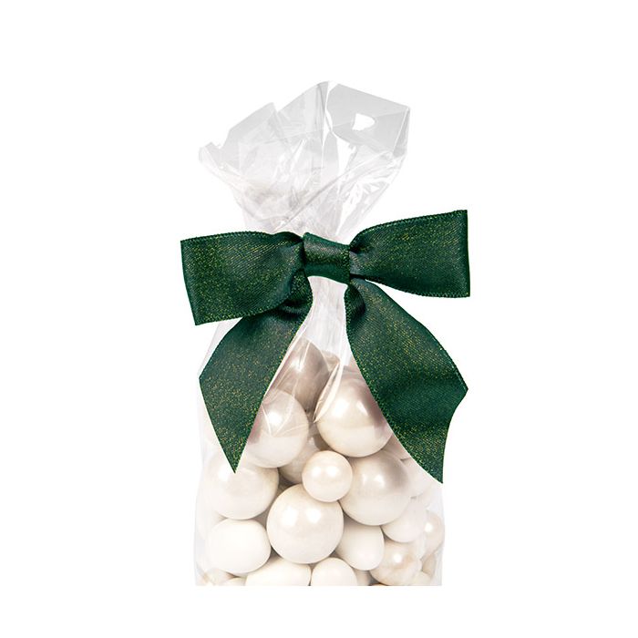 Lien de fermeture metallique avec nœud pré-noué - couleur vert 8.9 cm (25 pièces)[MBOWSP]