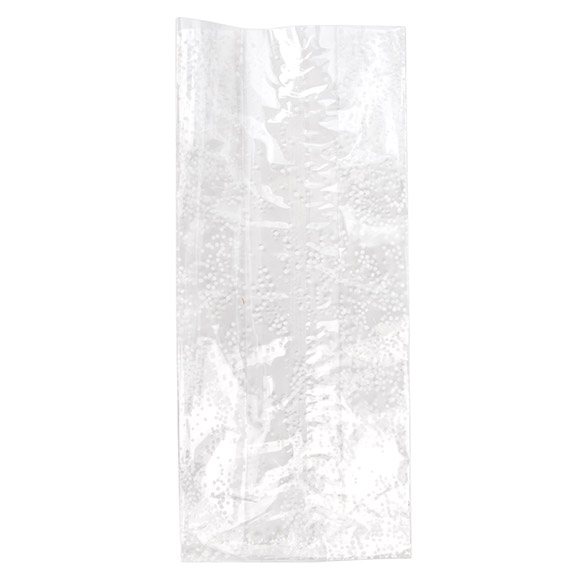 Sac à soufflet imprimé pois blanc 12,5x8x29 cm (100 pièces) [G5SW]