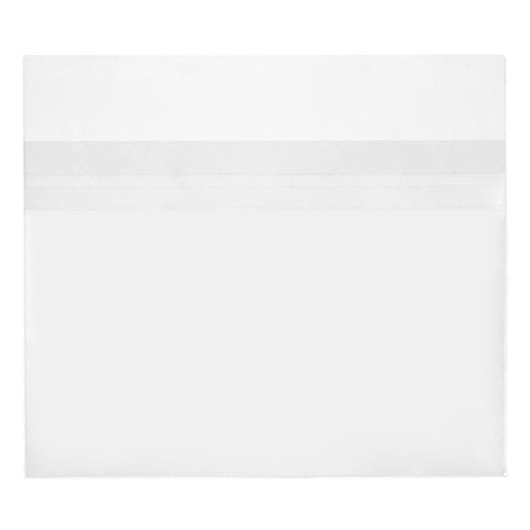 Sachet plastique transparence cristalline 18,9x13,4cm avec Rabat "Sécurisée" (100 pièces) [B5PC]