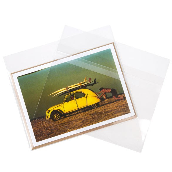 Sachet plastique transparence cristalline 18,9x13,4cm avec Rabat "Sécurisée" (100 pièces) [B5PC]