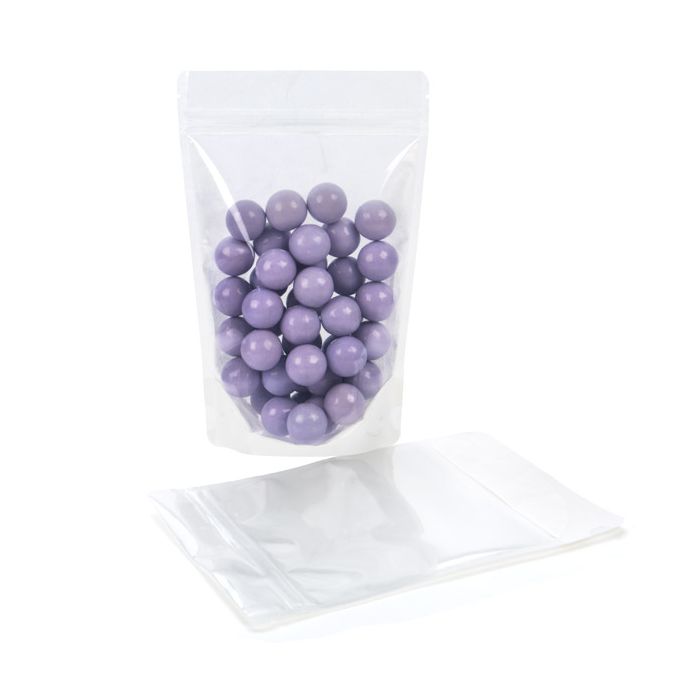 Doypack papier de riz Blanc 14.9x8.9x23.2cm | 312g (100 pièces) [ZBGR7WC]