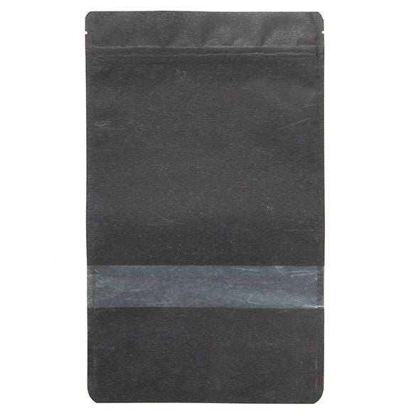Doypack papier de riz Noir 17.1x8.9x28.6cm | 340g (100 pièces) [ZBGR4B]