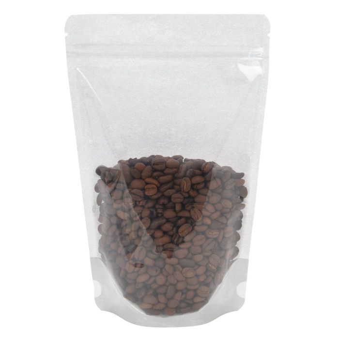 Doypack Papier de Riz Transparent/Argent 14.9x8.9x23.2cm | 312g (100 pièces) [ZBGR7SC]