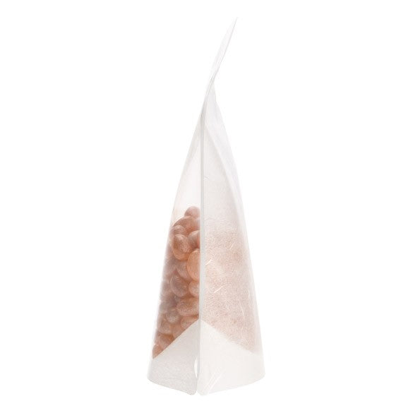 Doypack papier de riz Blanc 11.9x7.6x18.4cm (114 g) (100 pièces) [ZBGR46WC]