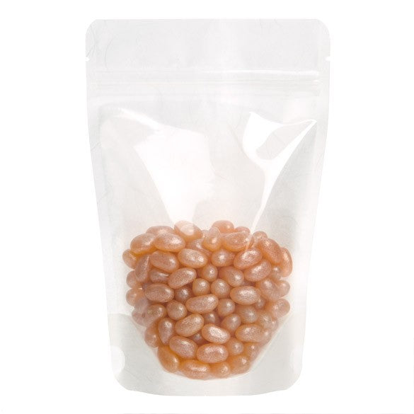 Doypack papier de riz Blanc 11.9x7.6x18.4cm (114 g) (100 pièces) [ZBGR46WC]