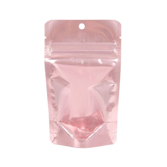 Doypack Rose doré Trou de suspension 8x5x13cm | 28g (100 pièces) [ZBGRG1]