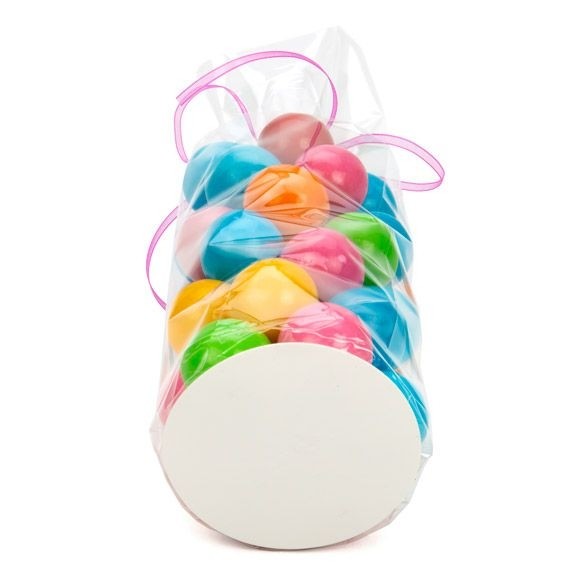 Sachet a fond rond avec fond en papier 40 microns 7x25.4cm (50 pièces) [RPBG2]