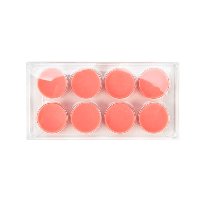 Boites kraft avec inserts ronds pour bonbons artisanaux 10.2x2.1x13.8cm (25 pièces) [CNDYR271]