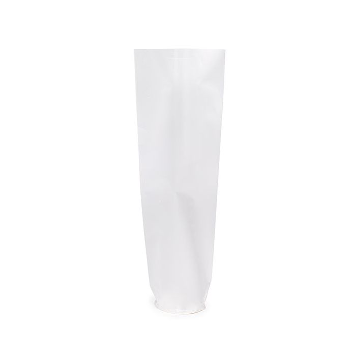 Glacé Sachet a Fond Rond 5,1x25,4cm avec insert en papier (50 pièces) [RPBGF1]