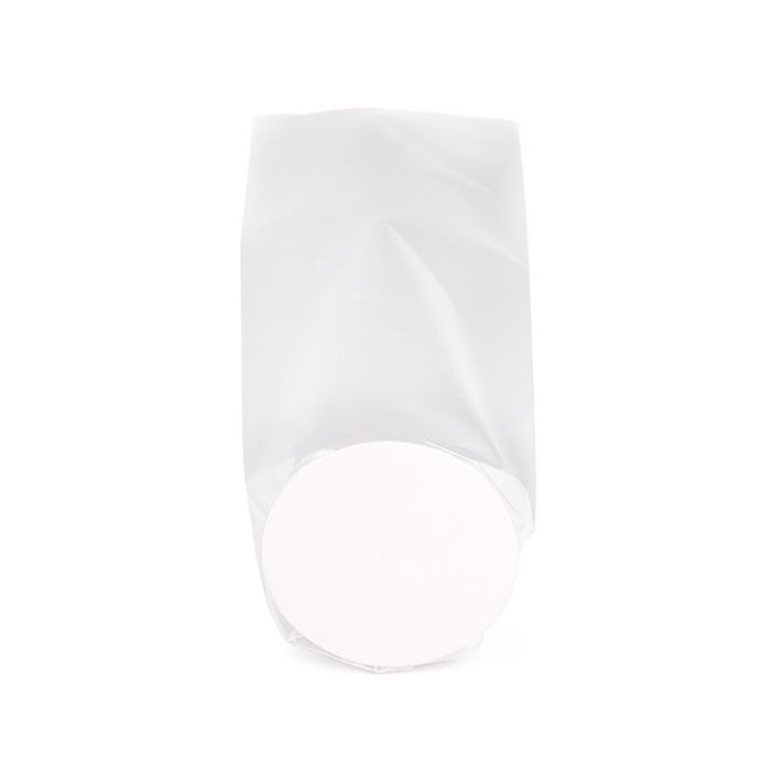 Glacé Sachet a Fond Rond 5,1x25,4cm avec insert en papier (50 pièces) [RPBGF1]