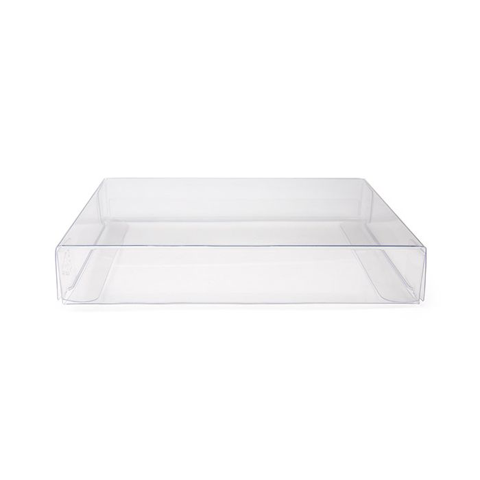 Boites cadeau rPET plastique à transparence cristalline 11.4x2.5x14.9 cm (25 pièces) [FB17R]