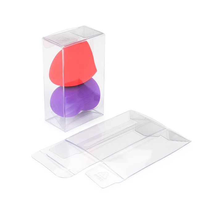 rPET Crystal Clear Pop & Lock Box 5.4x3.2x9.2 cm (25 pieces) [FPLB188R]