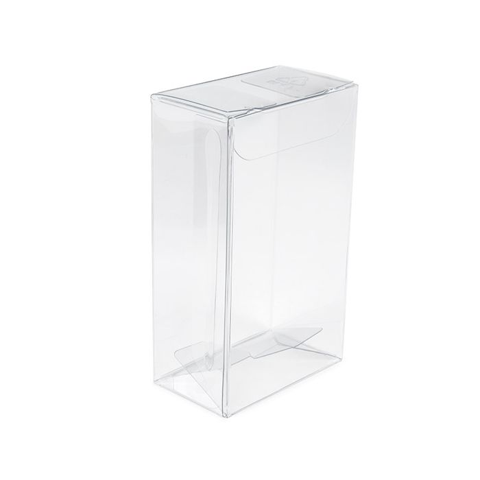 rPET Crystal Clear Pop & Lock Box 5.4x3.2x9.2 cm (25 pieces) [FPLB188R]