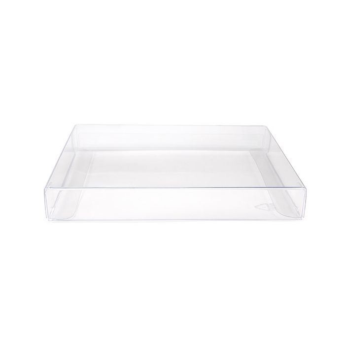 Boites cadeau rPET plastique à transparence cristalline 11.4x2.1x14.9 cm (25 pièces) [FB27R]