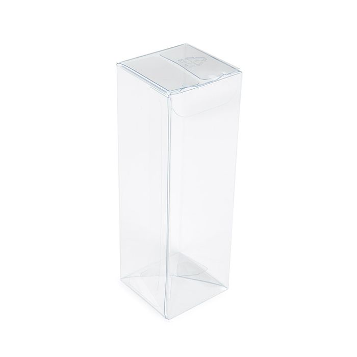 Boîte à fond automatique en rPET 4.1 x 4.1 x 12.7 cm (25 pièces) [PLB34R]