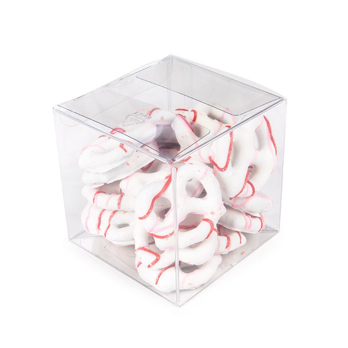 Boîte à fond automatique en rPET 7.6 x 7.6 x 7.6 cm (25 pièces) [PLB58R]