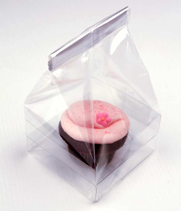 Set de sachet à Cupcake 10,2x10,2x18 cm (100 pièces) [CBG1]
