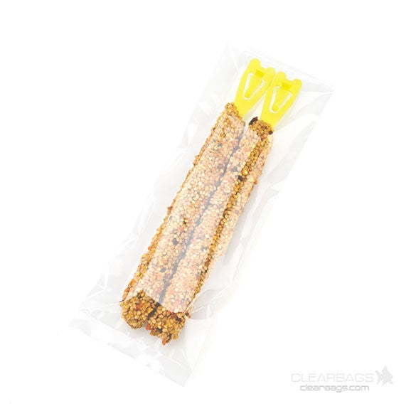 Sachet scellable à joint central laminé Qualité supérieure 7.7x20.3cm (100 pièces) [SLB38]