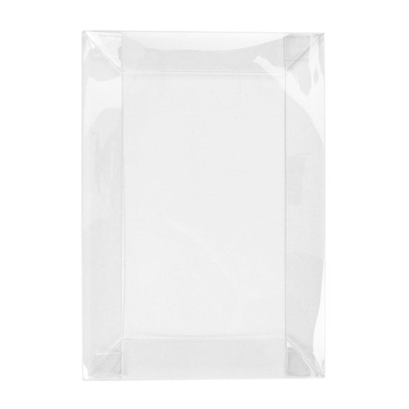 Couvercle pliant à transparence cristalline 9,7 x 1,7 x 13,8cm (25 Pièces) [BT10]
