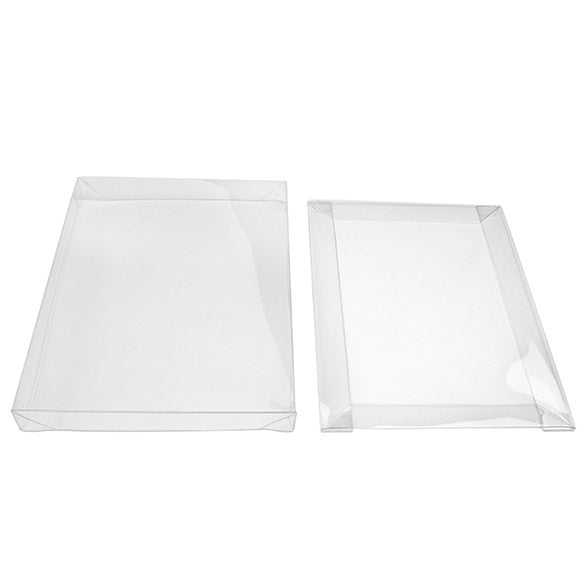 Couvercle pliant à transparence cristalline 12,1 x 1,6 x 17,3cm (25 Pièces) [BT2]