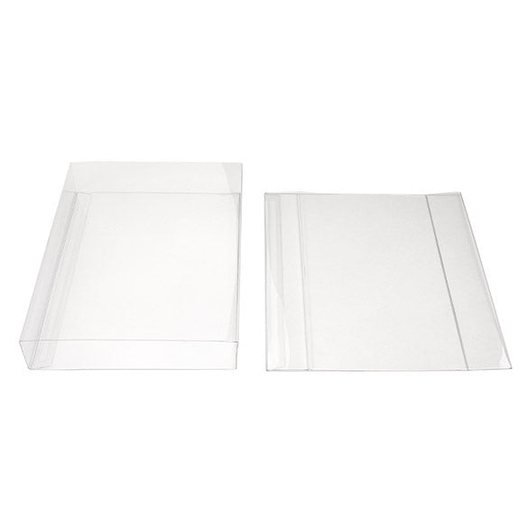 Couvercle à glisser transparence cristalline 12.5 x 2.7 x 17.1 cm (25 Pièces) [SC16]