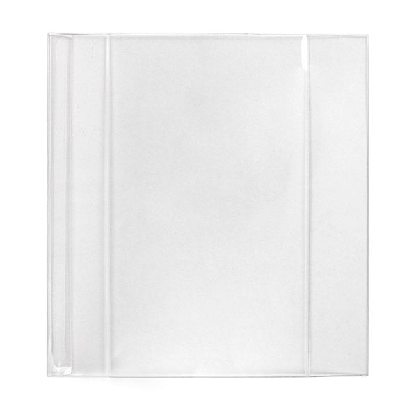 Boite à transparence cristalline avec couvercle à glisser 11.6 x 2.7 x 15.2cm (25 Pièces) [SC17]