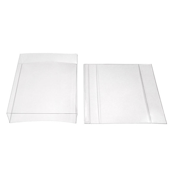 Boite à transparence cristalline avec couvercle à glisser 11.6 x 2.7 x 15.2cm (25 Pièces) [SC17]