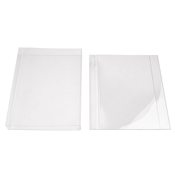 Couvercle transparence cristalline à glisser 12.5 x 1.7 x 17.1cm (25 Pièces) [SC2]