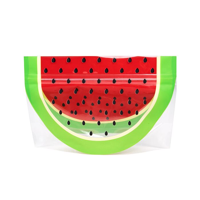 Doypack Forme de melon d'eau 20,3x7,6x13,3 cm (100 pièces) [SP3WZ]