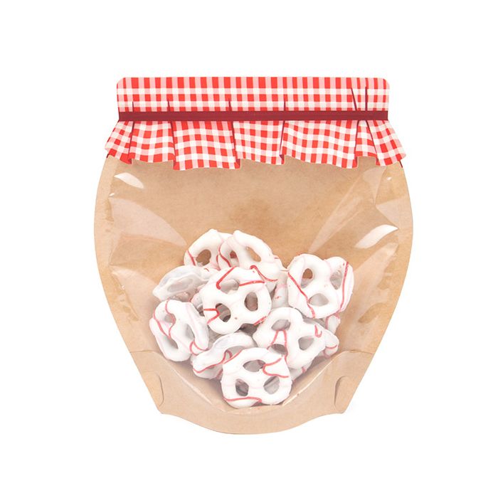 Stand Up Pouches Large Jam Jar Shaped 19,7x7,6x20,3 cm