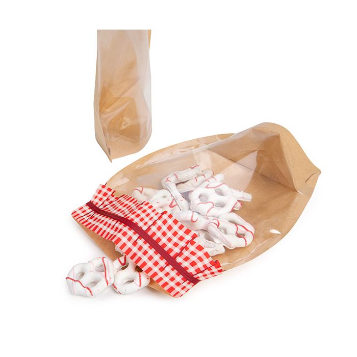 Doypack Forme de pot de confiture 19,7x7,6x20,3 cm (100 pièces) [SP7JMZ]