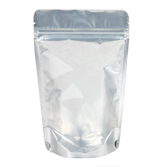 Doypack Argenté 13x7.9x20.6cm |113g (100 pièces) [ZBGS3]