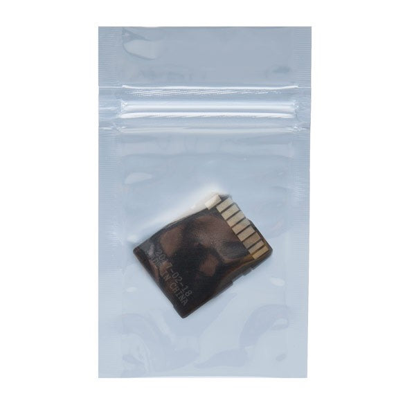 Sac à Protection Anti Statique refermable Zip 5.1 x 7.6cm (100 pièces) [SSZ23] En vente jusqu’à écoulement des stocks!
