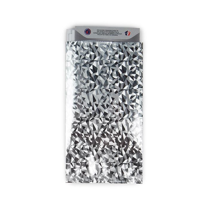 Sachet plastique Glace Holographique 7,6x14 cm (25 pièces) [SVP35HHI]