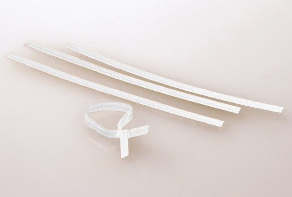 Papier Armé - lien blanc 10.2 x .4cm (1000  Pièces) [TT4WH]